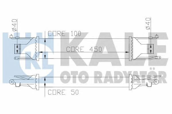 Kale Oto Radiator 348400 Інтеркулер 348400: Купити в Україні - Добра ціна на EXIST.UA!