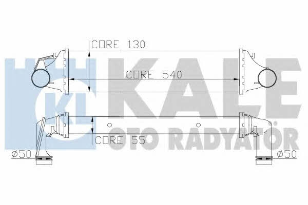 Kale Oto Radiator 343400 Інтеркулер 343400: Купити в Україні - Добра ціна на EXIST.UA!
