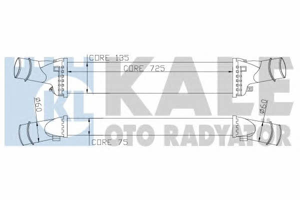 Kale Oto Radiator 342400 Інтеркулер 342400: Купити в Україні - Добра ціна на EXIST.UA!
