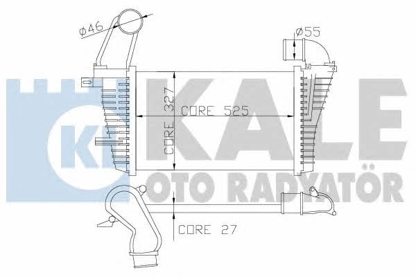 Kale Oto Radiator 345900 Інтеркулер 345900: Купити в Україні - Добра ціна на EXIST.UA!
