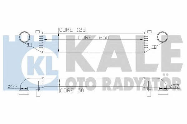 Kale Oto Radiator 347500 Інтеркулер 347500: Купити в Україні - Добра ціна на EXIST.UA!