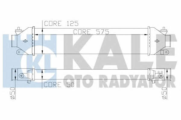 Kale Oto Radiator 346400 Інтеркулер 346400: Приваблива ціна - Купити в Україні на EXIST.UA!