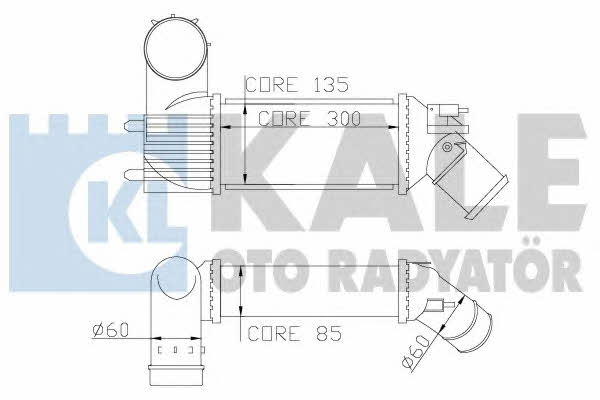 Kale Oto Radiator 343600 Інтеркулер 343600: Купити в Україні - Добра ціна на EXIST.UA!
