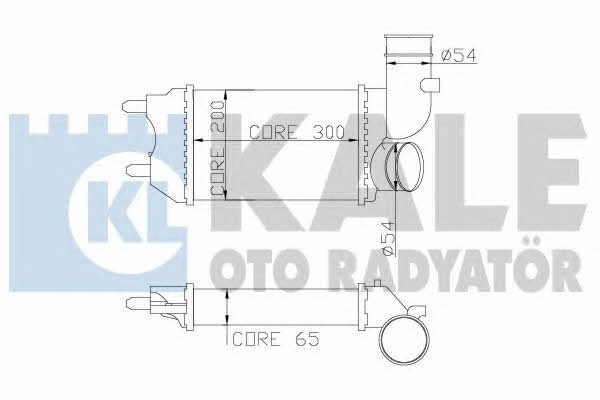 Інтеркулер Kale Oto Radiator 343500
