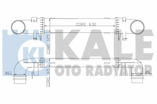 Kale Oto Radiator 347700 Інтеркулер 347700: Купити в Україні - Добра ціна на EXIST.UA!