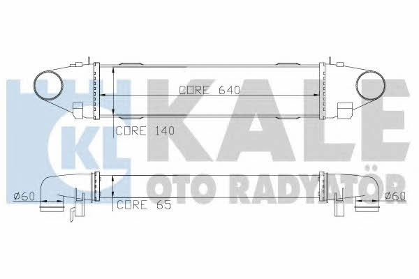 Kale Oto Radiator 347800 Інтеркулер 347800: Купити в Україні - Добра ціна на EXIST.UA!