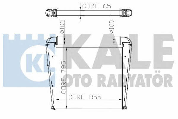 Kale Oto Radiator 251400 Інтеркулер 251400: Купити в Україні - Добра ціна на EXIST.UA!