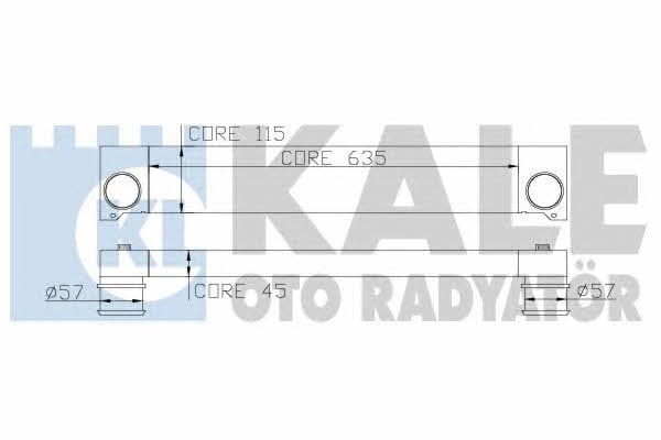Інтеркулер Kale Oto Radiator 348000