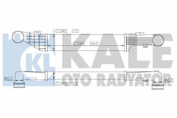 Kale Oto Radiator 347300 Інтеркулер 347300: Приваблива ціна - Купити в Україні на EXIST.UA!