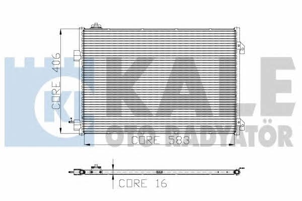 Kale Oto Radiator 300200 Радіатор кондиціонера (Конденсатор) 300200: Купити в Україні - Добра ціна на EXIST.UA!