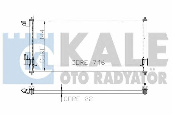 Kale Oto Radiator 299800 Радіатор кондиціонера (Конденсатор) 299800: Купити в Україні - Добра ціна на EXIST.UA!
