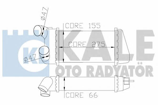 Kale Oto Radiator 344100 Інтеркулер 344100: Купити в Україні - Добра ціна на EXIST.UA!