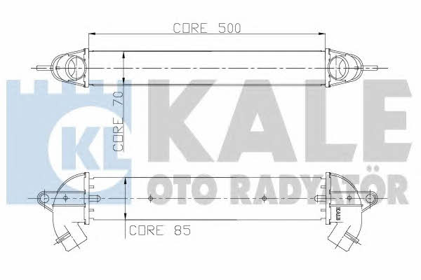 Kale Oto Radiator 157000 Інтеркулер 157000: Приваблива ціна - Купити в Україні на EXIST.UA!