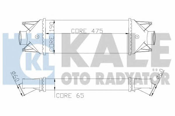 Kale Oto Radiator 347200 Інтеркулер 347200: Купити в Україні - Добра ціна на EXIST.UA!