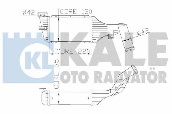 Kale Oto Radiator 345200 Інтеркулер 345200: Купити в Україні - Добра ціна на EXIST.UA!