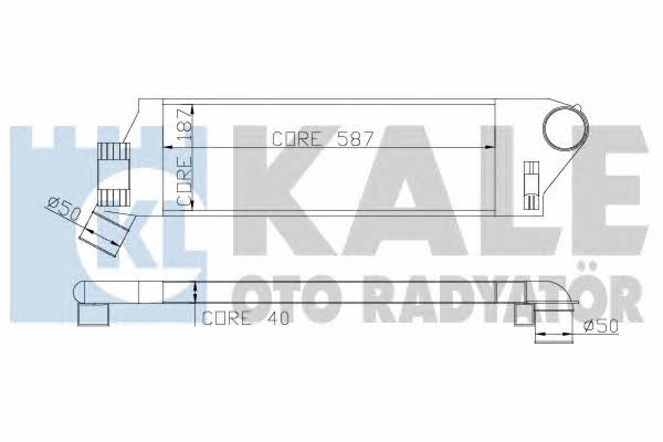 Kale Oto Radiator 348300 Інтеркулер 348300: Купити в Україні - Добра ціна на EXIST.UA!