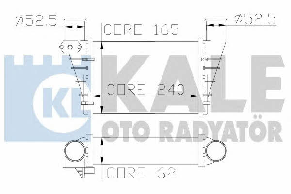 Kale Oto Radiator 341900 Інтеркулер 341900: Купити в Україні - Добра ціна на EXIST.UA!
