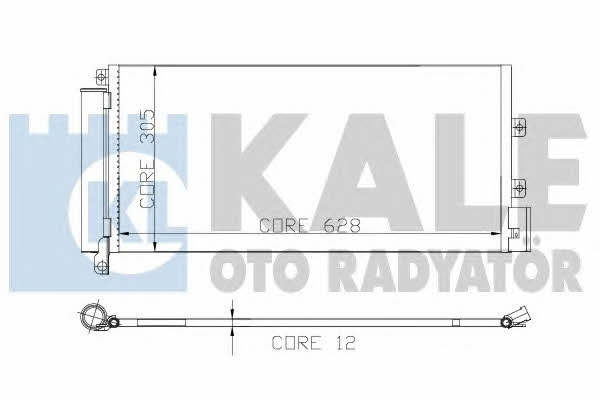 Kale Oto Radiator 195700 Радіатор кондиціонера (Конденсатор) 195700: Купити в Україні - Добра ціна на EXIST.UA!