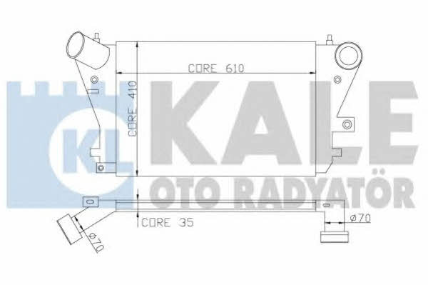 Інтеркулер Kale Oto Radiator 342100