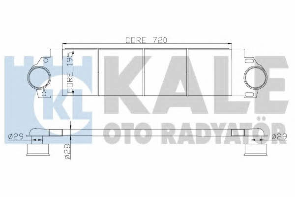 Інтеркулер Kale Oto Radiator 343100