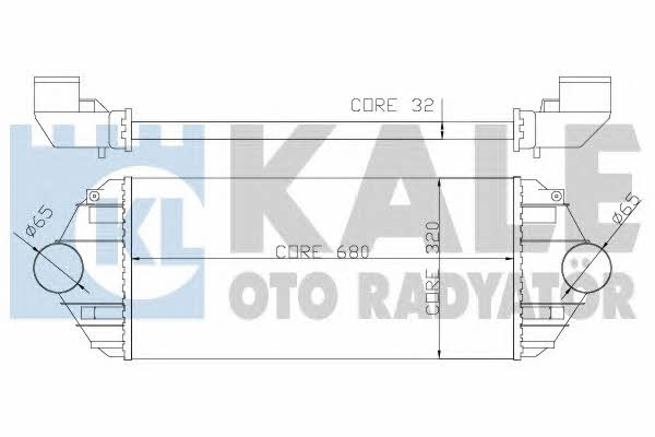 Kale Oto Radiator 344500 Інтеркулер 344500: Приваблива ціна - Купити в Україні на EXIST.UA!