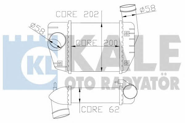 Kale Oto Radiator 342200 Інтеркулер 342200: Купити в Україні - Добра ціна на EXIST.UA!