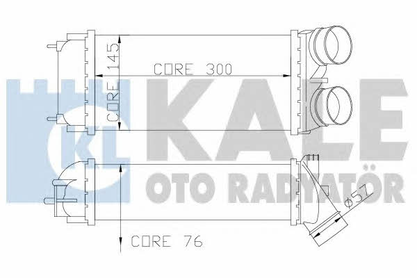Kale Oto Radiator 344200 Інтеркулер 344200: Купити в Україні - Добра ціна на EXIST.UA!