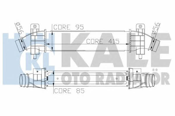 Kale Oto Radiator 346700 Інтеркулер 346700: Купити в Україні - Добра ціна на EXIST.UA!