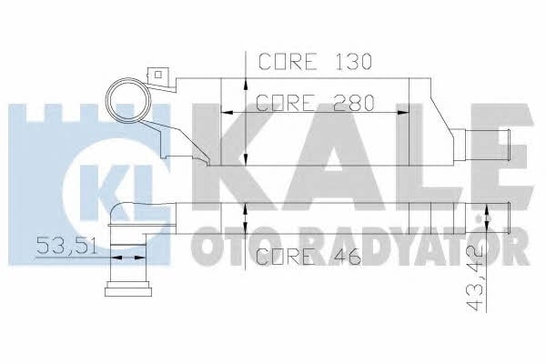Kale Oto Radiator 346200 Інтеркулер 346200: Купити в Україні - Добра ціна на EXIST.UA!