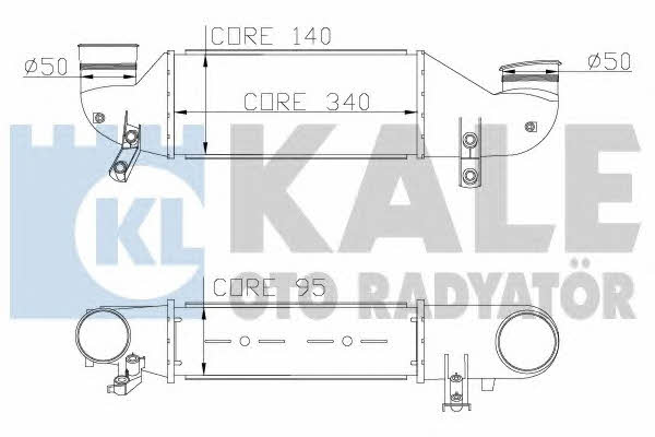 Kale Oto Radiator 346500 Інтеркулер 346500: Купити в Україні - Добра ціна на EXIST.UA!