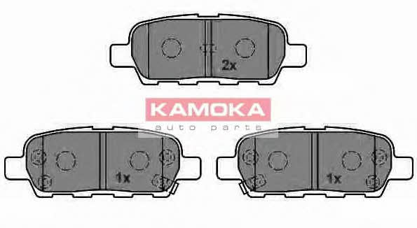 Kamoka JQ101101 Гальмівні колодки, комплект JQ101101: Купити в Україні - Добра ціна на EXIST.UA!