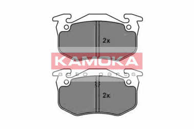 Kamoka JQ1011116 Гальмівні колодки задні, комплект JQ1011116: Купити в Україні - Добра ціна на EXIST.UA!