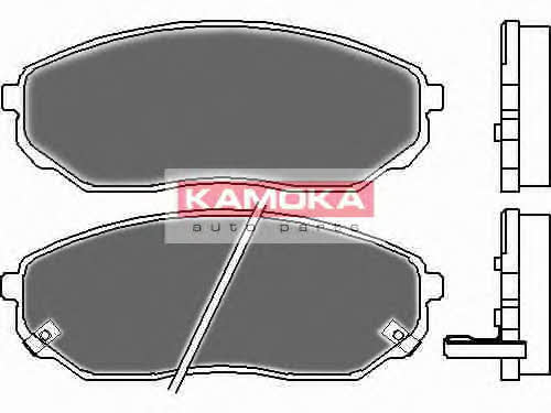 Kamoka JQ101115 Гальмівні колодки передні, комплект JQ101115: Купити в Україні - Добра ціна на EXIST.UA!