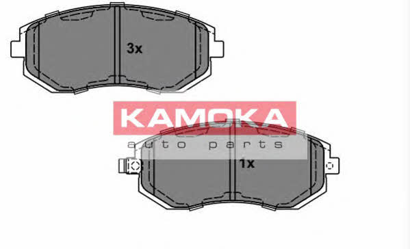 Kamoka JQ101126 Гальмівні колодки, комплект JQ101126: Купити в Україні - Добра ціна на EXIST.UA!