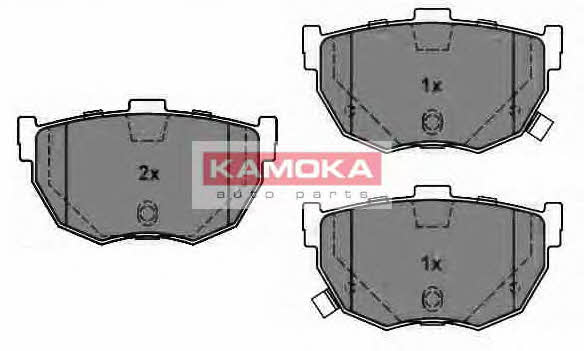Kamoka JQ1011276 Гальмівні колодки задні, комплект JQ1011276: Купити в Україні - Добра ціна на EXIST.UA!