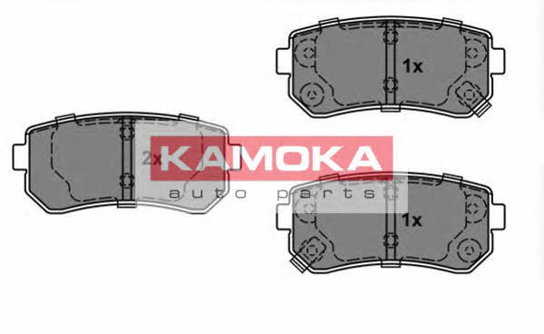 Kamoka JQ101146 Гальмівні колодки задні, комплект JQ101146: Купити в Україні - Добра ціна на EXIST.UA!