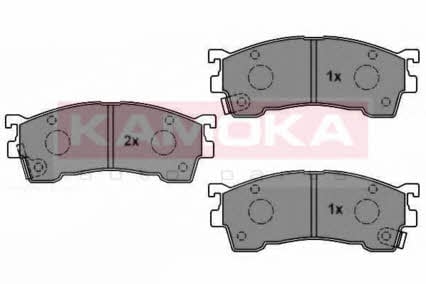 Kamoka JQ1011900 Гальмівні колодки передні, комплект JQ1011900: Купити в Україні - Добра ціна на EXIST.UA!