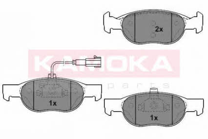 Kamoka JQ1012080 Гальмівні колодки передні, комплект JQ1012080: Приваблива ціна - Купити в Україні на EXIST.UA!