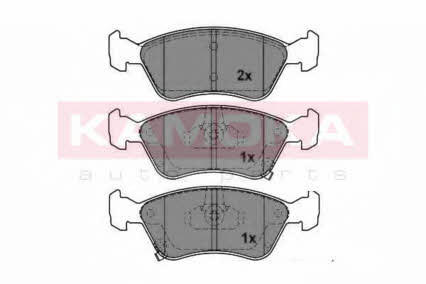 JQ1012642 Kamoka Тормозные колодки дисковые передние, комплект