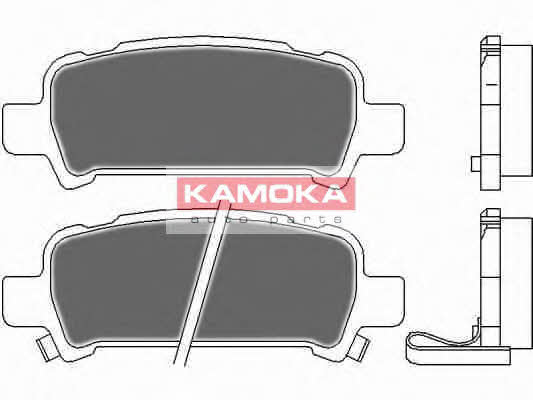 Kamoka JQ1012666 Гальмівні колодки задні, комплект JQ1012666: Купити в Україні - Добра ціна на EXIST.UA!