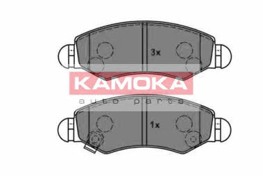 Kamoka JQ1012846 Гальмівні колодки передні, комплект JQ1012846: Купити в Україні - Добра ціна на EXIST.UA!