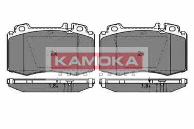 JQ1012852 Kamoka Тормозные колодки дисковые передние, комплект