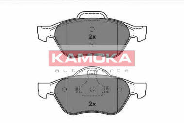 JQ1012880 Kamoka Тормозные колодки дисковые передние, комплект