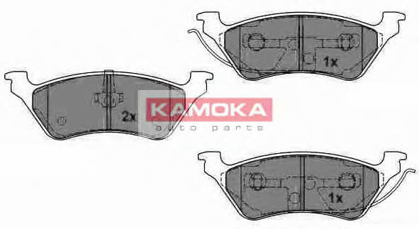 Kamoka JQ1012950 Гальмівні колодки задні, комплект JQ1012950: Купити в Україні - Добра ціна на EXIST.UA!