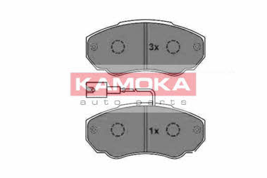 Kamoka JQ1012956 Гальмівні колодки передні, комплект JQ1012956: Купити в Україні - Добра ціна на EXIST.UA!