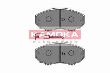 JQ1012956 Kamoka Тормозные колодки дисковые передние, комплект