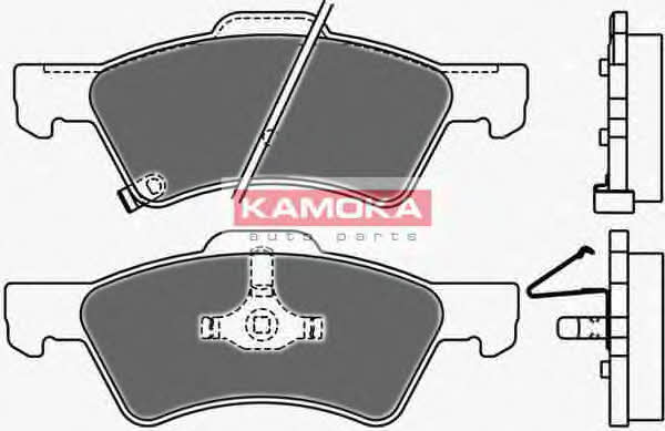 Kamoka JQ1013020 Гальмівні колодки передні, комплект JQ1013020: Купити в Україні - Добра ціна на EXIST.UA!