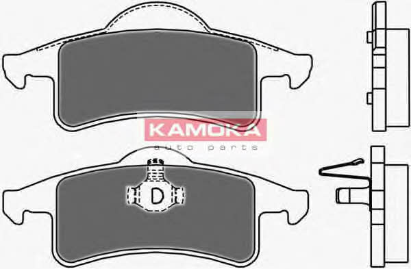 Kamoka JQ1013048 Гальмівні колодки задні, комплект JQ1013048: Купити в Україні - Добра ціна на EXIST.UA!