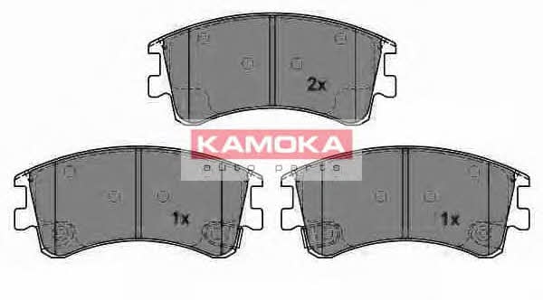 Kamoka JQ1013238 Гальмівні колодки передні, комплект JQ1013238: Купити в Україні - Добра ціна на EXIST.UA!
