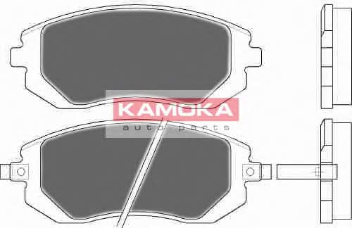 Kamoka JQ1013278 Гальмівні колодки передні, комплект JQ1013278: Купити в Україні - Добра ціна на EXIST.UA!